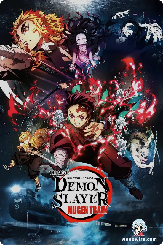 Demon Slayer: Kimetsu no Yaiba Mugen Train Arc Poster